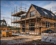 Residential building under construction